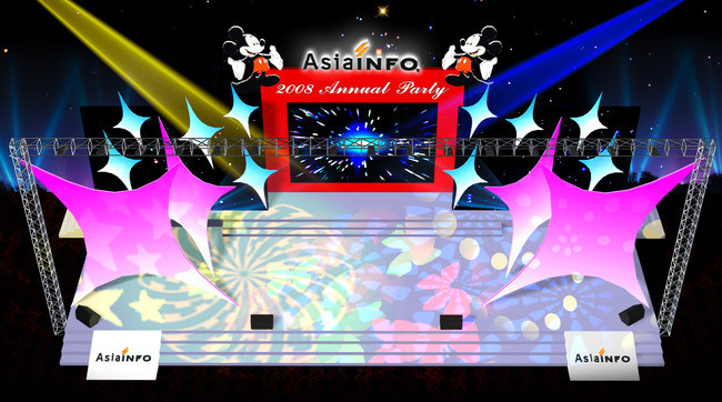 弹力布舞美造型舞美设计3D模型下载(图片编号