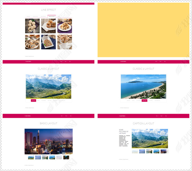 焦点图与TAB页面的23种布局99种切换源码图