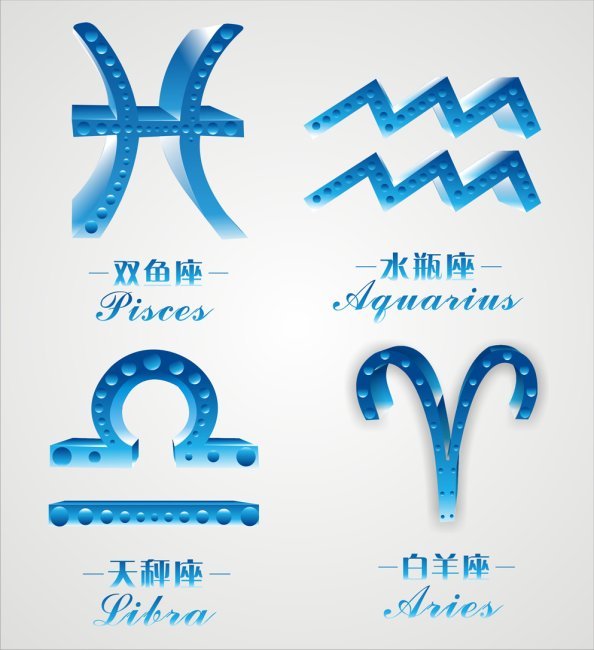 十二星座符号