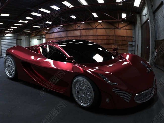 爱吾所爱跑车 Rhino模型