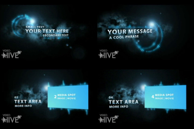 ae绚丽片头制作烟雾光线图片特效源文件