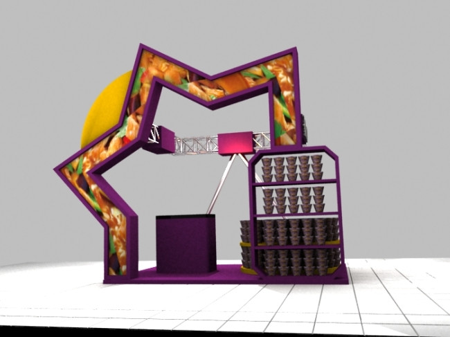 创意堆头3d模型