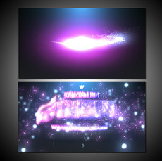 粒子LOGO特效AE源文件_粒子LOGO特效AE源