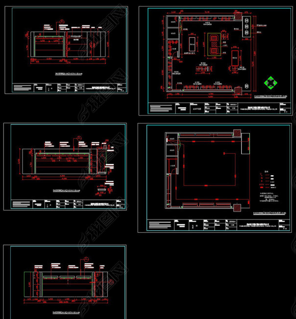 服装店CAD平面设计图下载(图片0.78MB)_CA