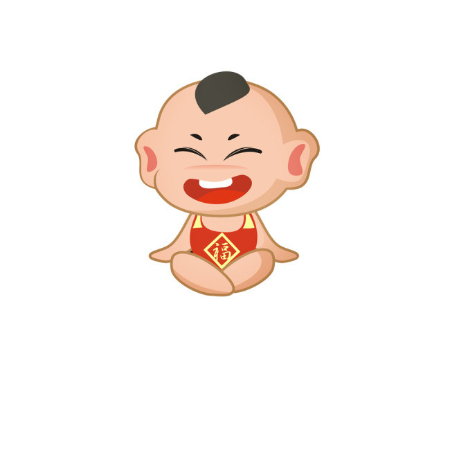福气娃娃.福运童子