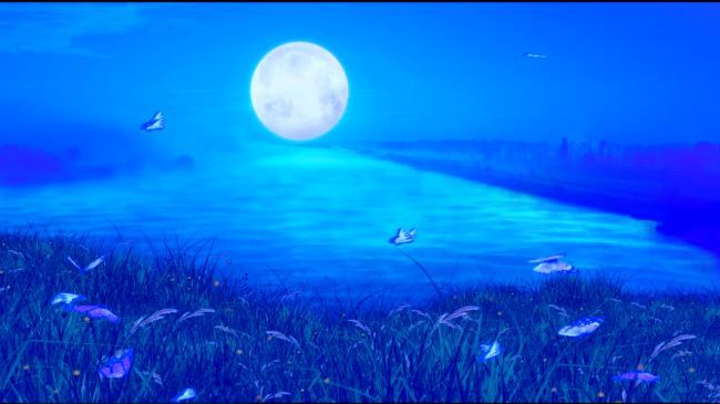 梦幻月光视频背景