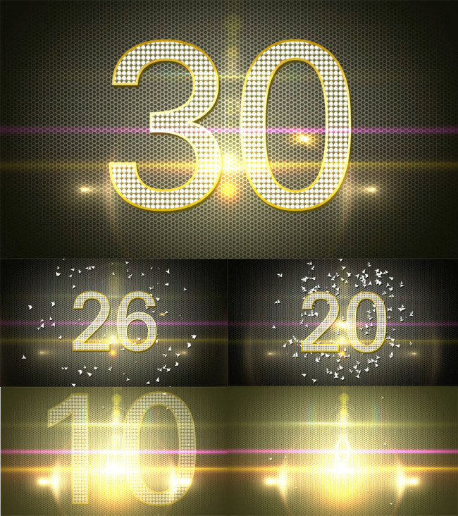 30秒倒计时视频模板下载(图片编号:11325349