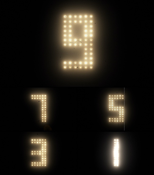 老电影效果10秒倒计时视频素材模板下载(图片