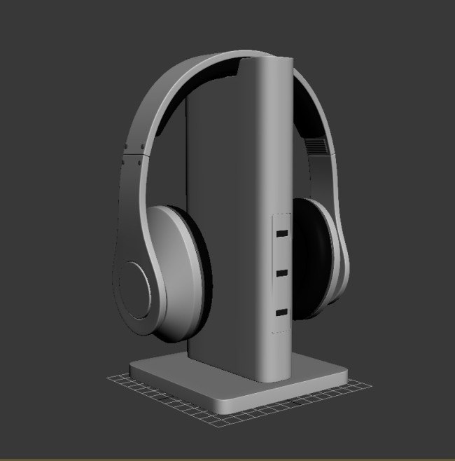 耳机3dmax模型设计图下载(图片1.55mb)_其他模型库