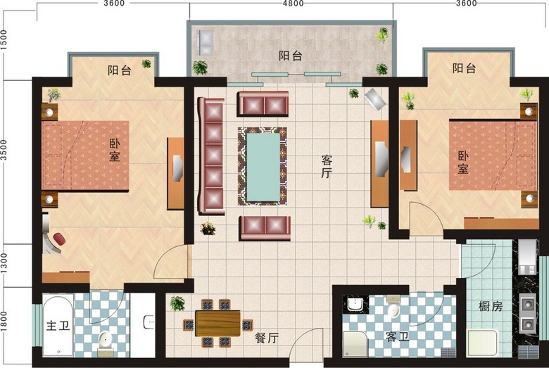 房地产室内cad图纸