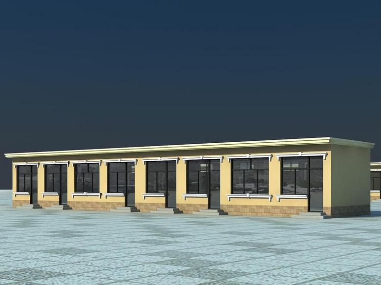 平房3D模型模板下载(图片编号:12159465)_商