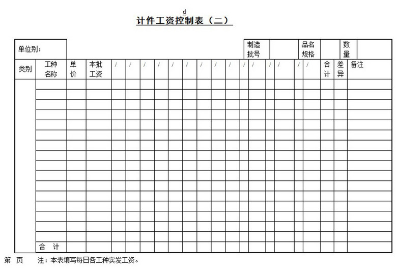 签到表格式样本图片_收入调节表样本(3)