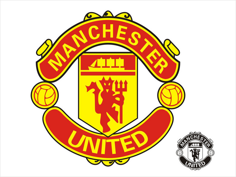 曼联队徽英超矢量分层大图模板下载(图片编号