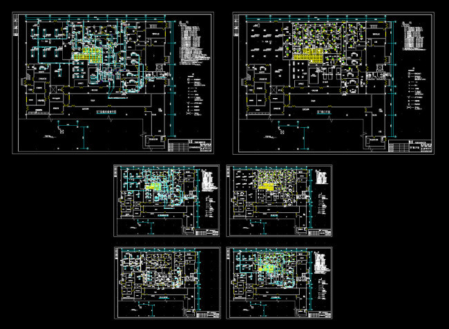 某药厂制剂车间平面图CAD图纸模板下载(图片