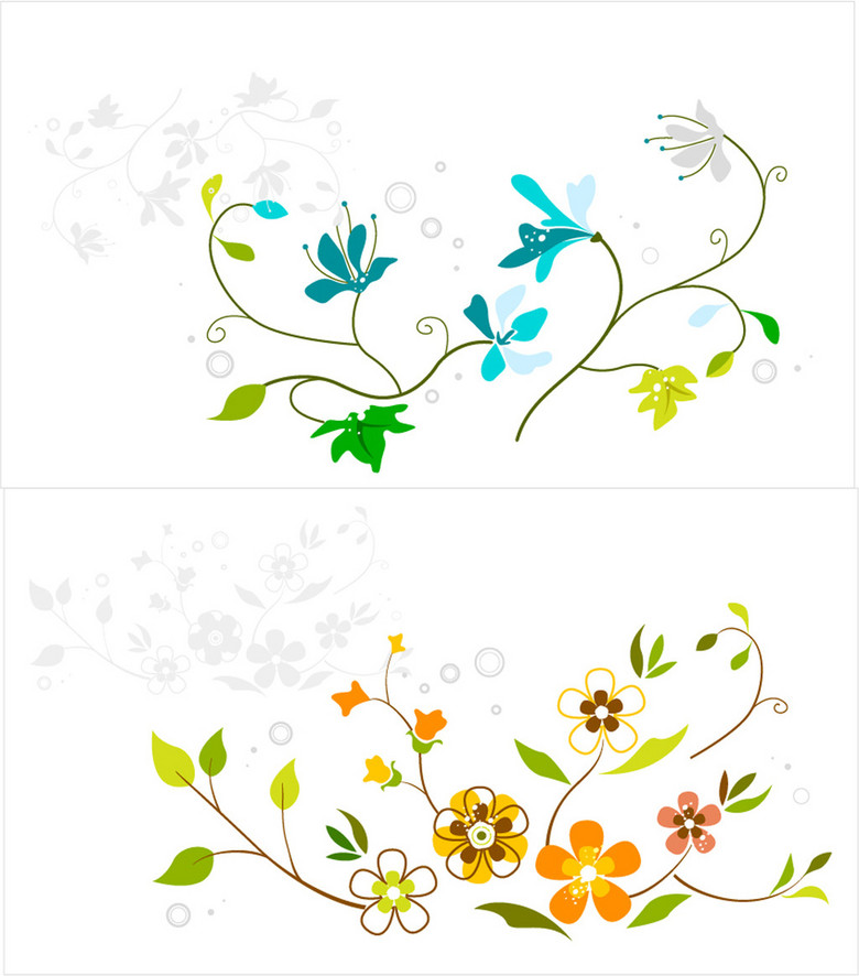 免扣元素 人物形象 动漫人物 > 精美的花纹,简洁大方矢量素材  版权