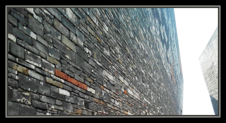 伤古建筑(摄于宁波博物管外景)模板下载(图片编