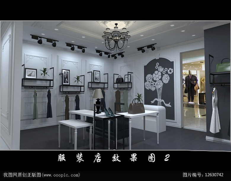 服装店3d模型女装图纸设计图下载(图片31.98mb)_商业