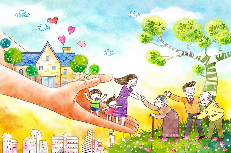 原创幼儿园画报