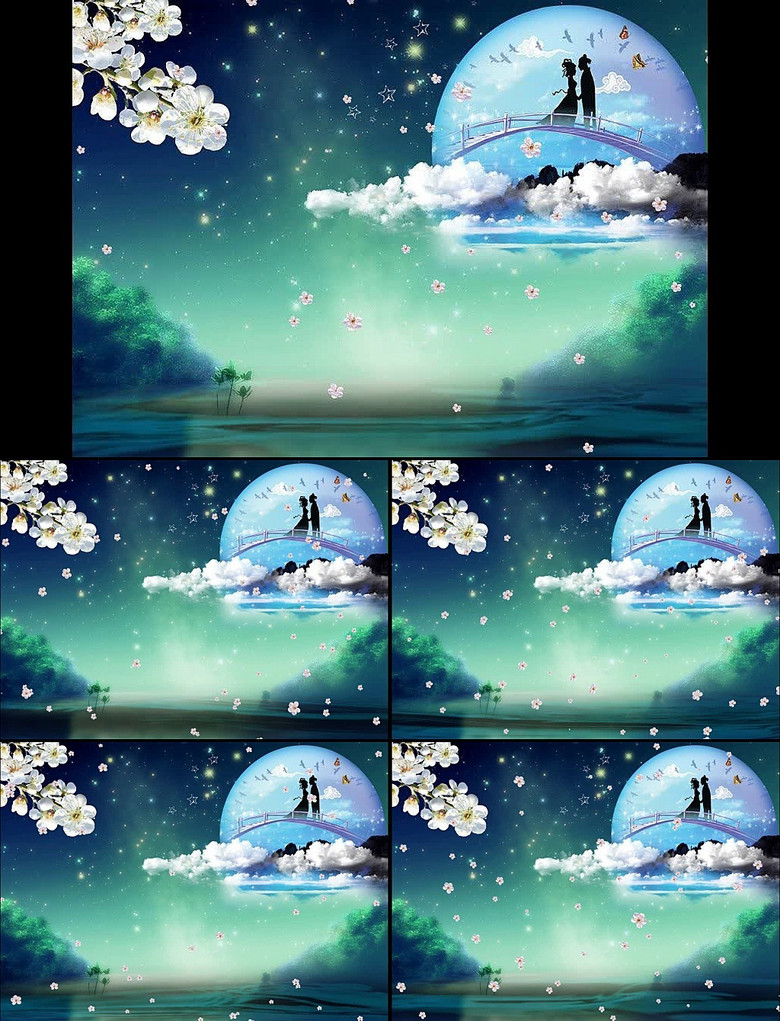 七夕情人节视频素材