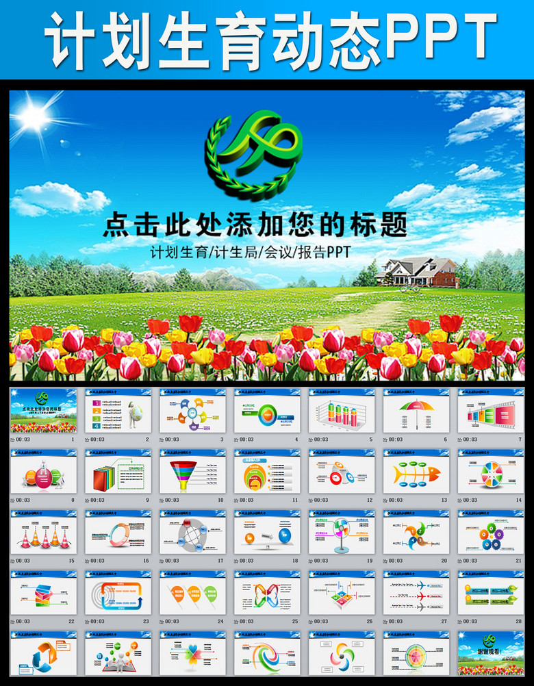 中国的人口ppt_中国人口与计划生育绿色PPT(3)