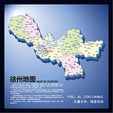 江苏地图模板_江苏地图设计素材下载_江苏地