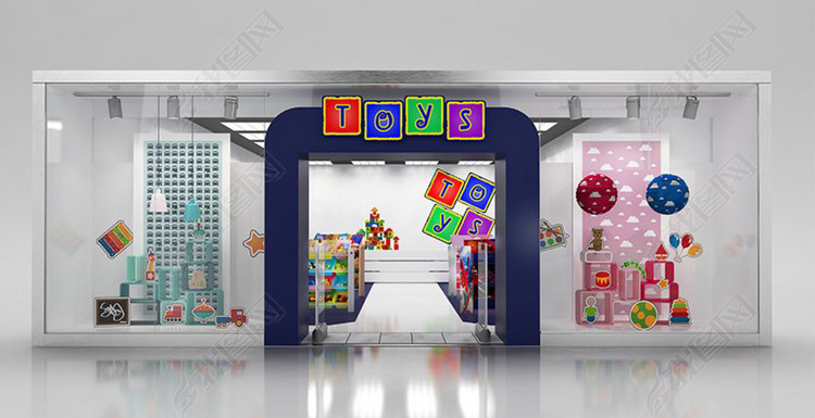 可爱儿童玩具专卖店3D模型+贴图(图片编号:12