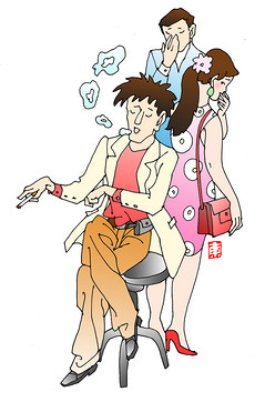 吸烟的危害图片素材_吸烟的危害图片素材下载