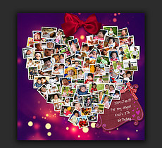 照片墙海报_照片墙海报设计图片素材下载_照