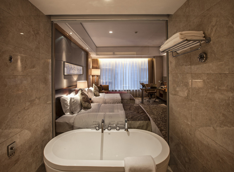 五星级酒店客房淋浴间