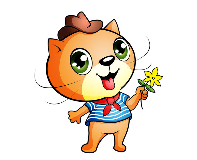 卡通小猫猫形象设计