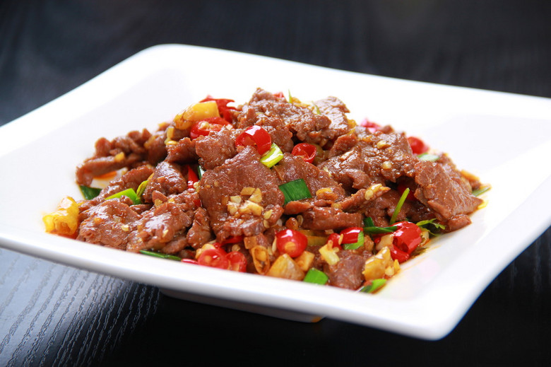 小炒黄牛肉