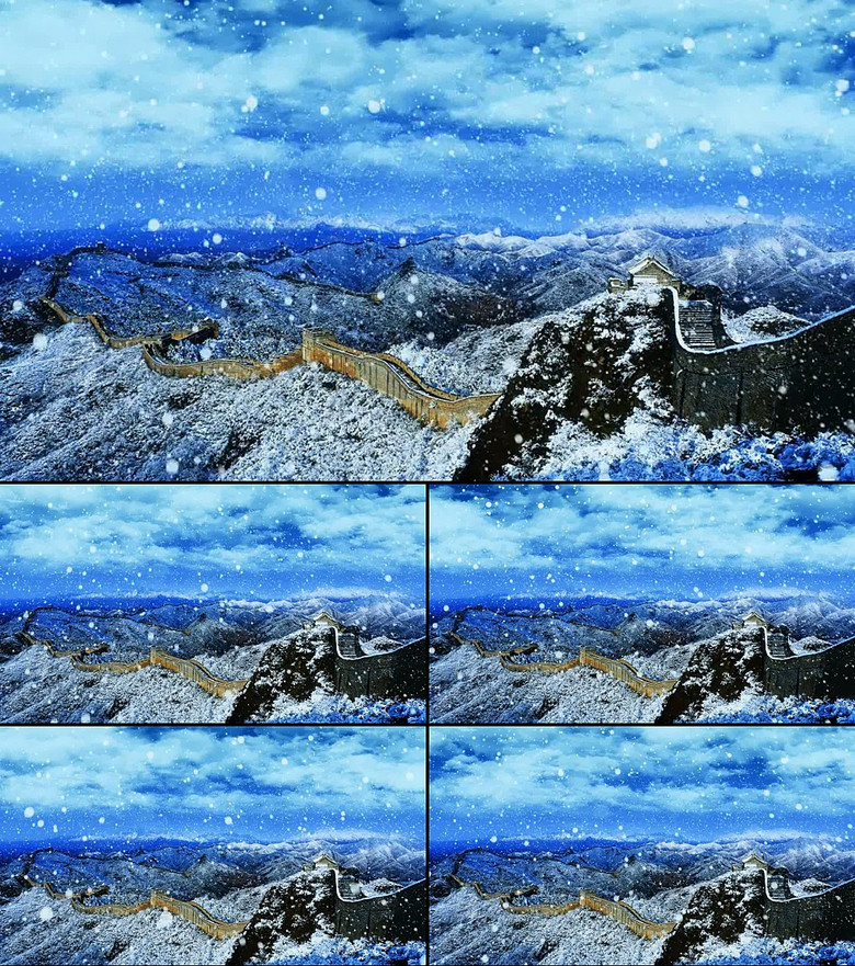 寒冷飘雪雪地(图片编号:13513608)_动态|特效|背景视频 ...