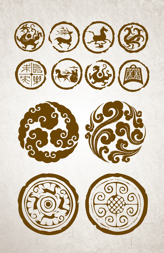 传统元素图案矢量设计图片_高清 矢量图素材下载(41.