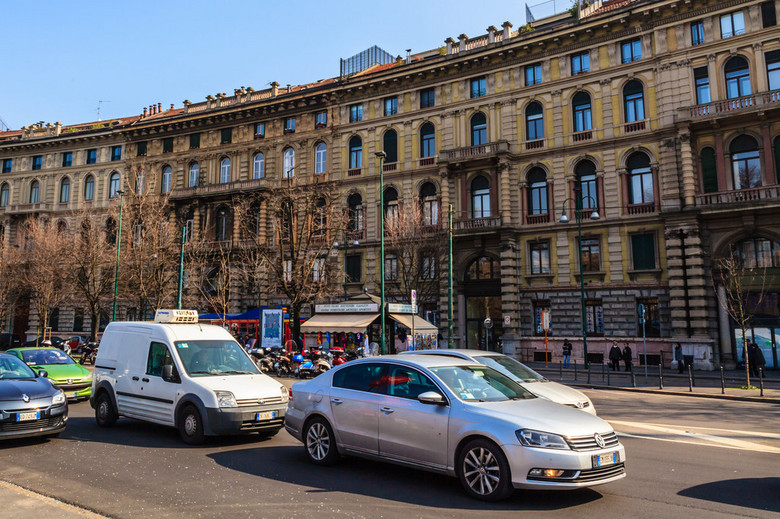 意大利米兰市区街景(图片编号:13701148)_欧式