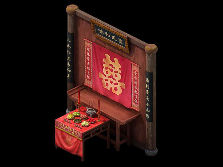 桌子贡桌结婚拜天地贡桌