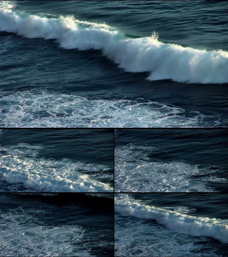 海浪汹涌模板素材_高清mp4格式下载(视频14.66mb)