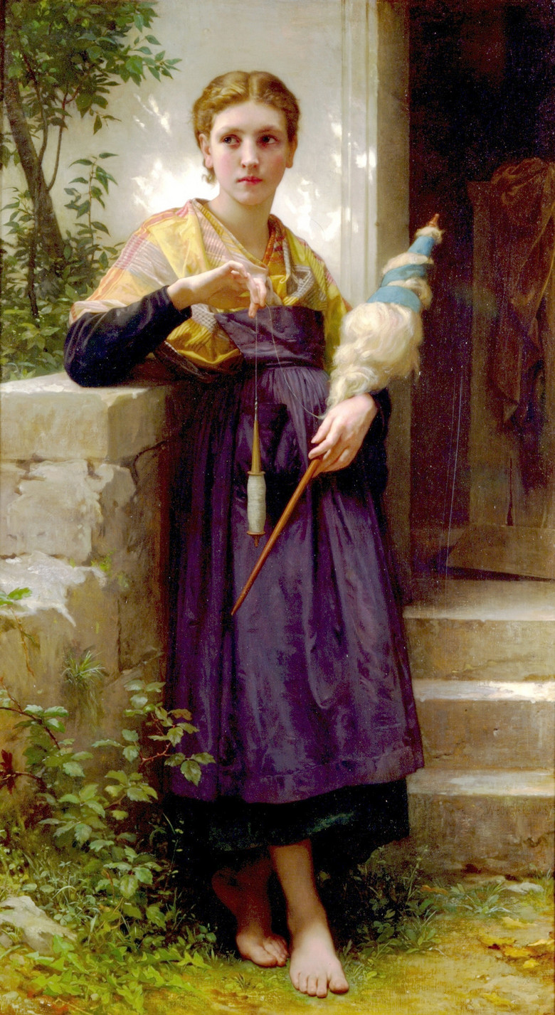 美女油画世界名画屏保图片美女图片
