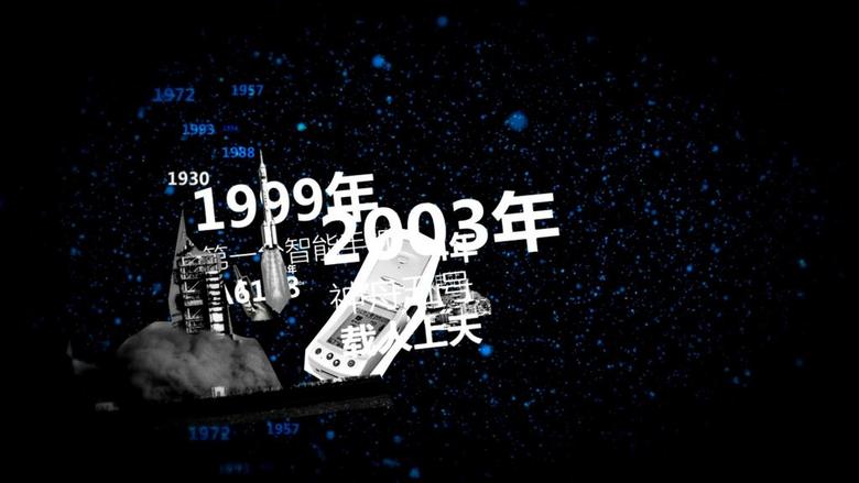 人类世界发展重大历史时刻回顾动画视频素材