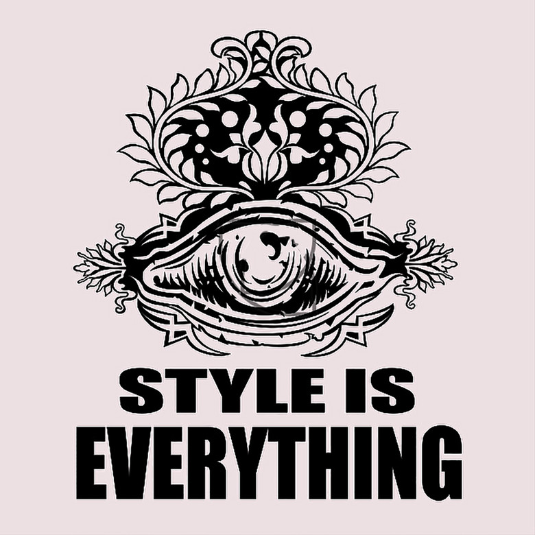 版权所有潮牌眼睛英文服装设计平面设计素材模