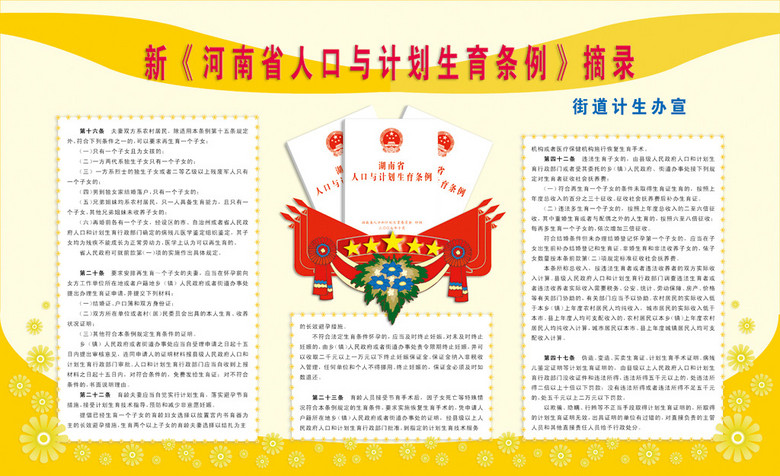 北京市人口与计划生育条例2021_人口与计划生育手抄报(3)