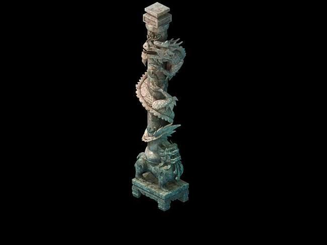 古墓龙柱子模型模板下载(图片编号:14238170