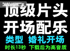 592首国内外婚礼MV背景音乐打包下载图片设
