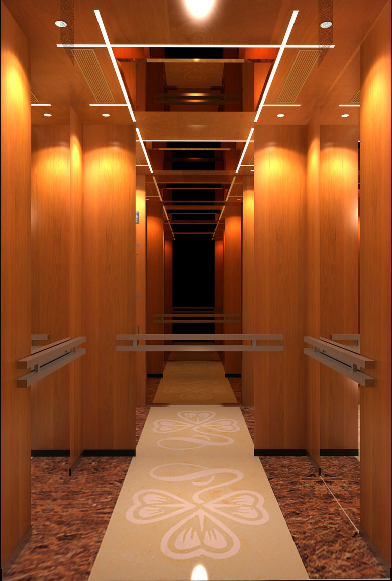 高档电梯装饰装潢别墅梯模板下载(图片编号:1