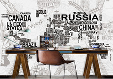 英文字母世界地图模板_英文字母世界地图设计