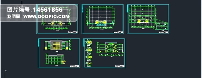 物流配送中心CAD装修设计