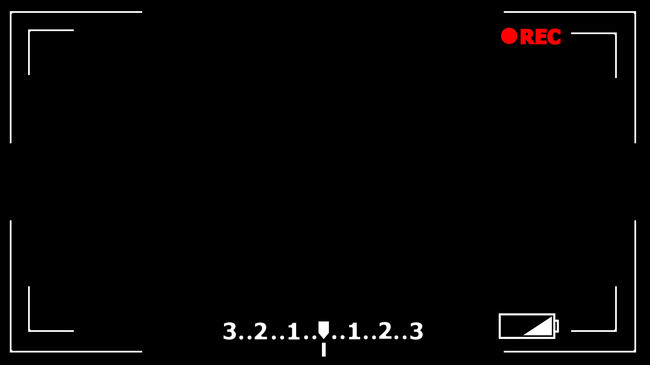 REC录制动态视频框tga序列(带通道)模板下载