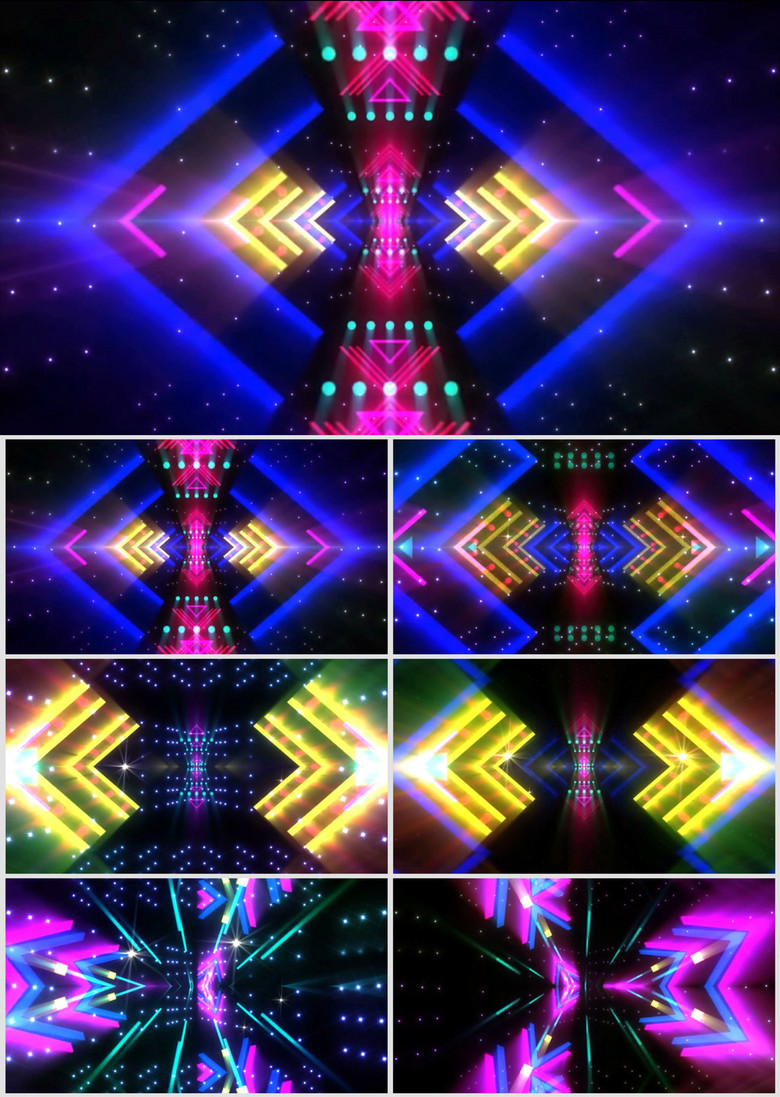 演出活动动感节奏led视频