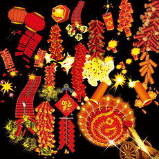 烟花爆竹图片素材_烟花爆竹图片素材下载_烟
