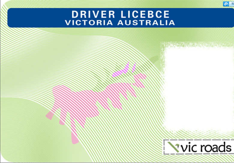 澳大利亚驾驶证底纹模板下载(图片编号:14640