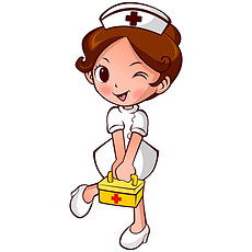 可爱护士卡通图片素材_可爱护士卡通图片素材